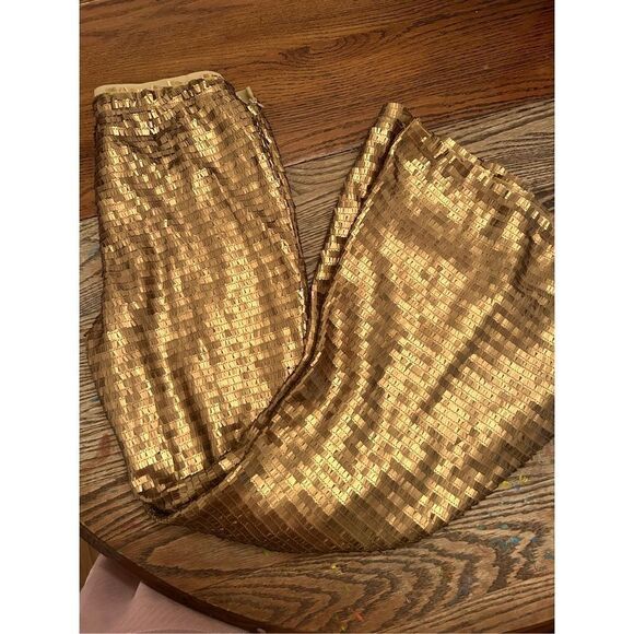 FREE PEOPLE Party Flare Pants size small - Picture 6 of 9